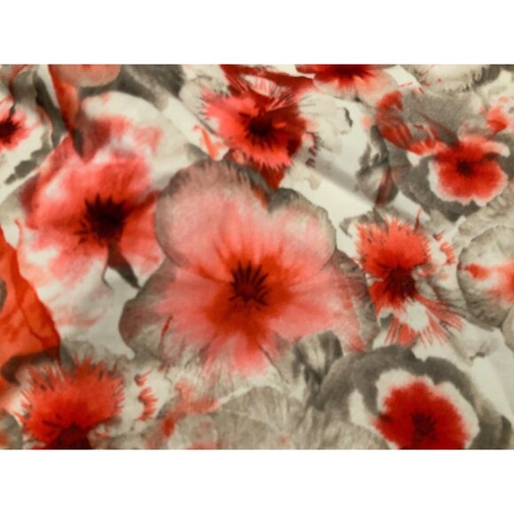 Elie Tahari Pink & Tan Floral Capri Pants, Size- see measurements - Picture 8 of 8